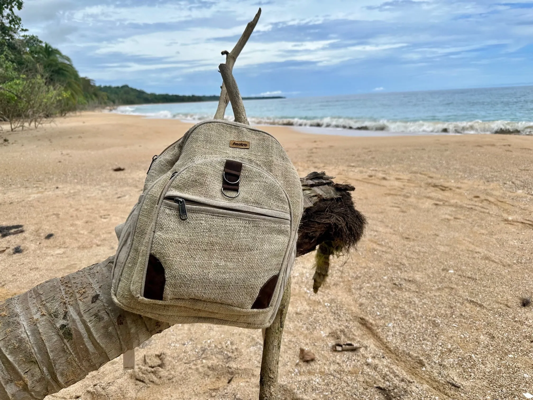 Hemp Backpack -Natural