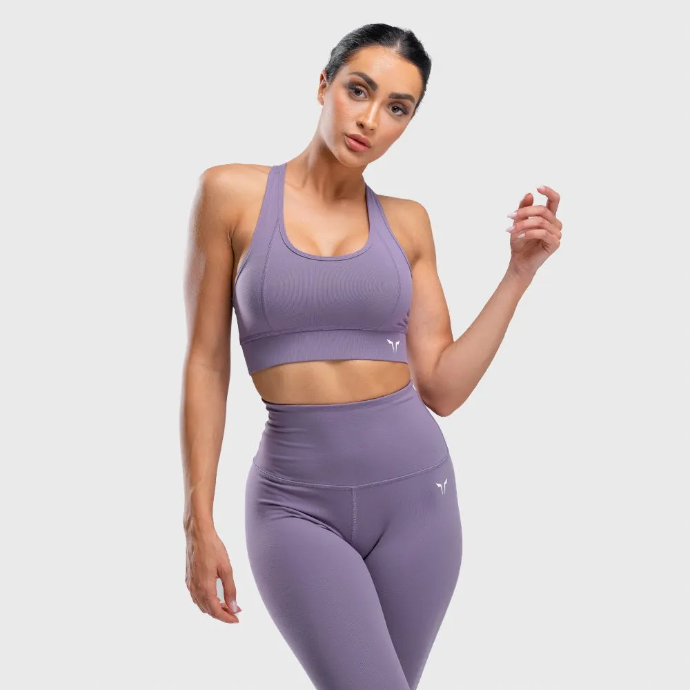 HERA HIGH-WAISTED LEGGINGS – PURPLE