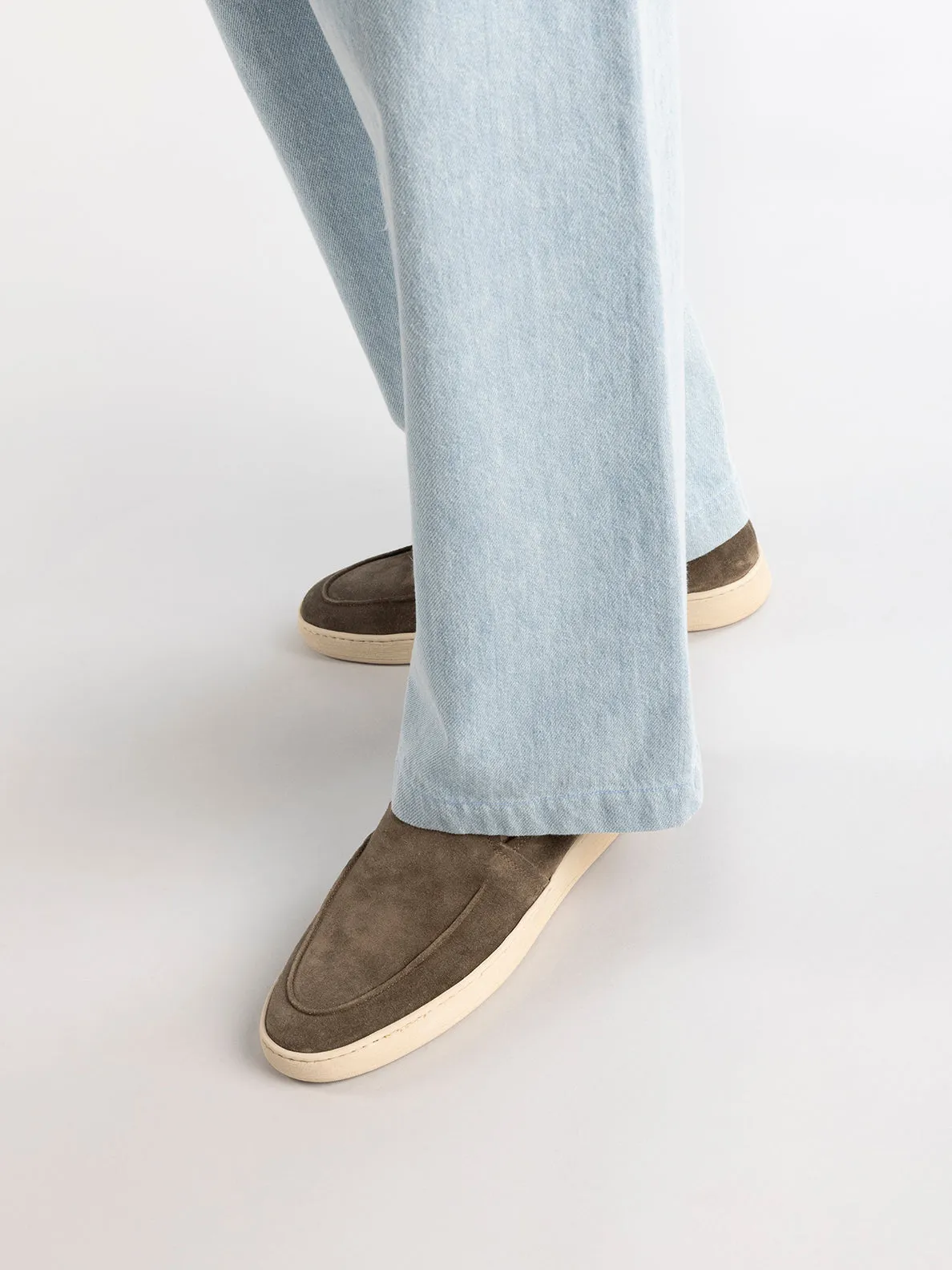 HERBIE 006 - Blue Suede Loafers