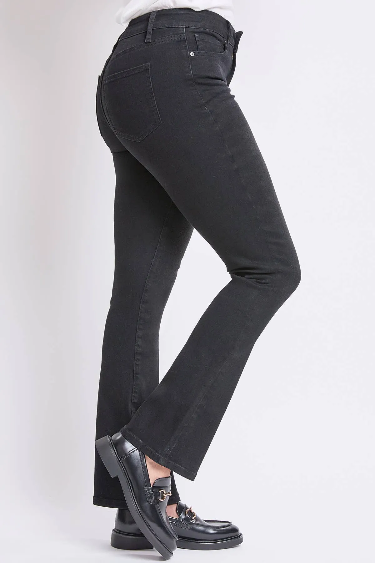 High Rise Slim Bootcut Jeans