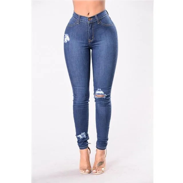 High Waist push up denim jeans