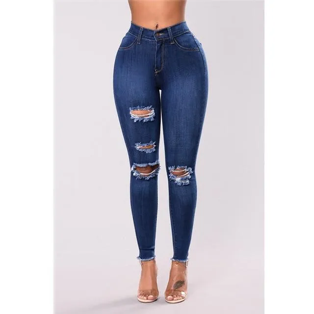 High Waist push up denim jeans