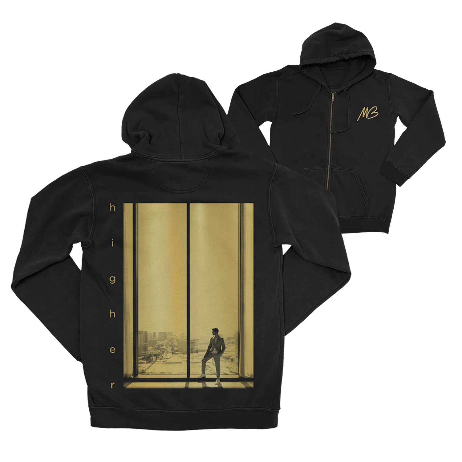 Higher Album Cover Hoodie