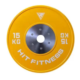 Hit Fitness Olympic Competition Bumper Plate | 15kg