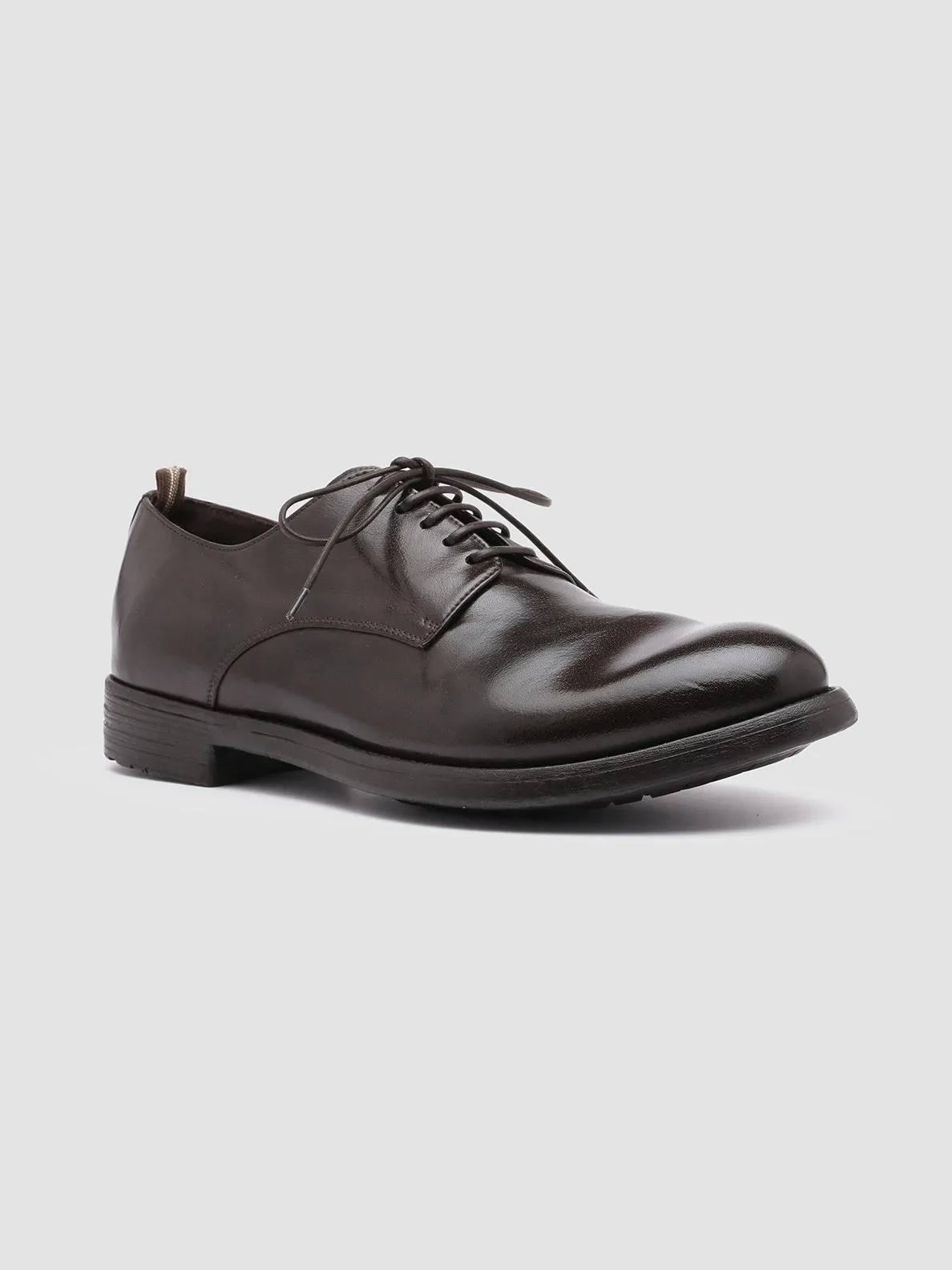 HIVE 008 - Brown Leather Derby Shoes