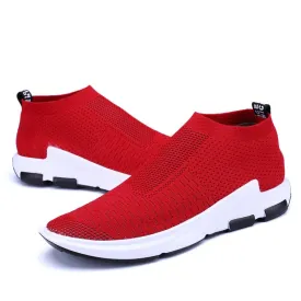 Hnzxzm 2022 Men Sock Sneakers Breathable Lightweight Lovers Sneaker Walking Jogging Running Tenis Mens Non-Leather Casual Shoes