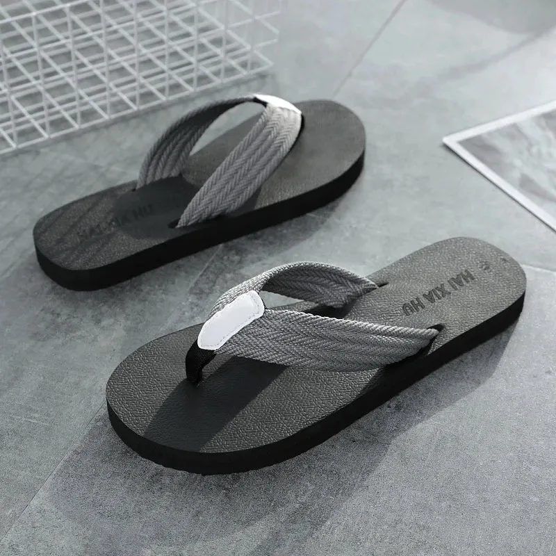 Hnzxzm Comfortable Men Beach Water Shoes Outdoor Summer Walking Flip Flops Quick Drying Mens Casual Sandals Seaside Slippers