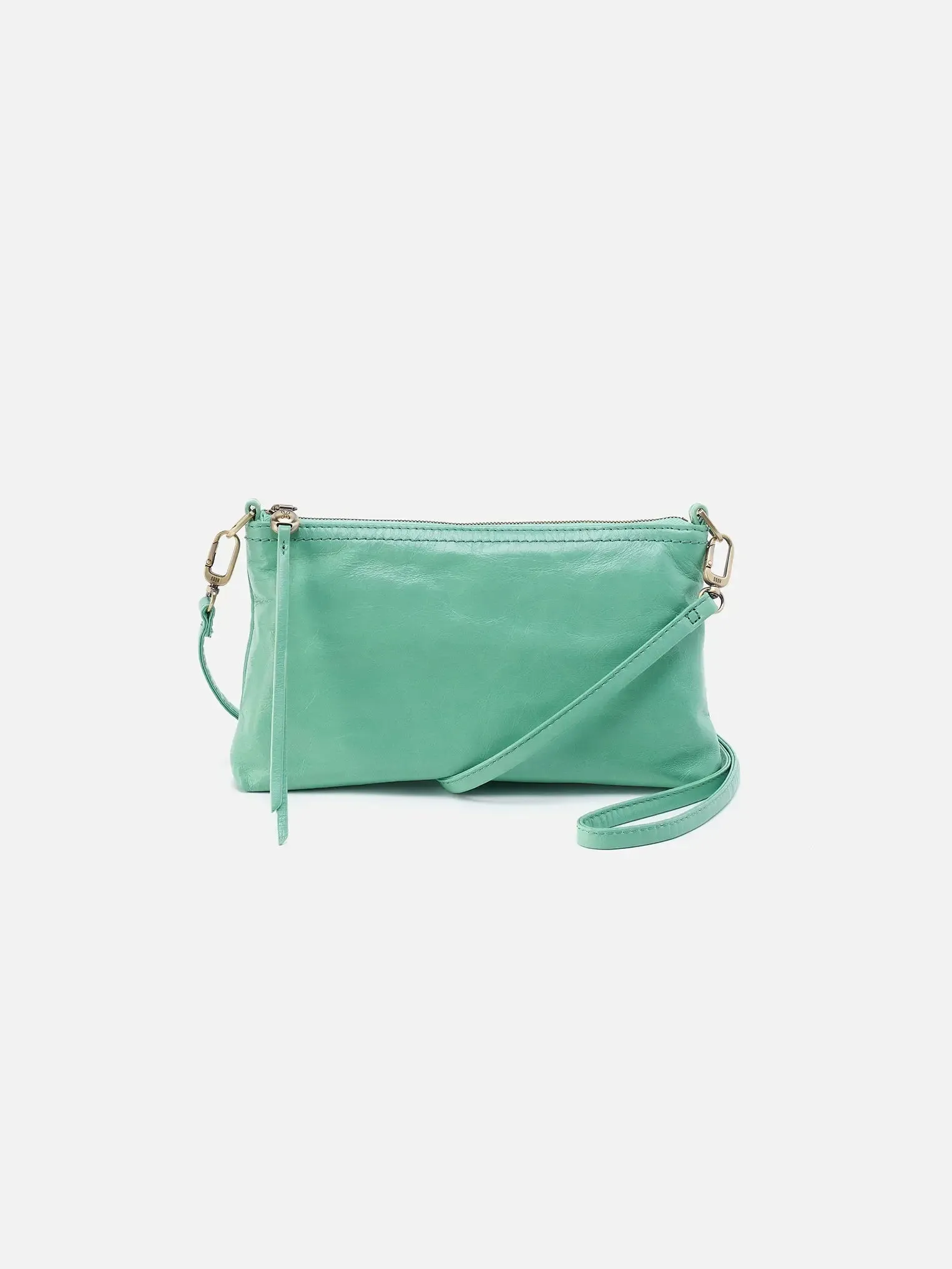 HOBO Darcy Crossbody: Polished Leather