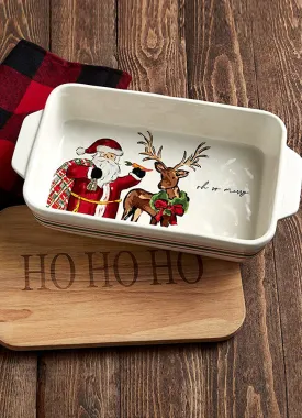 Holiday Baker and Trivet Set by Mud Pie