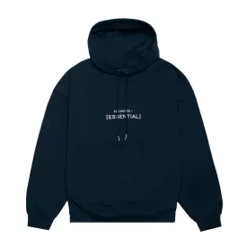 HOMME  Lightweight 'ESSENTIAL' Hoodie Navy