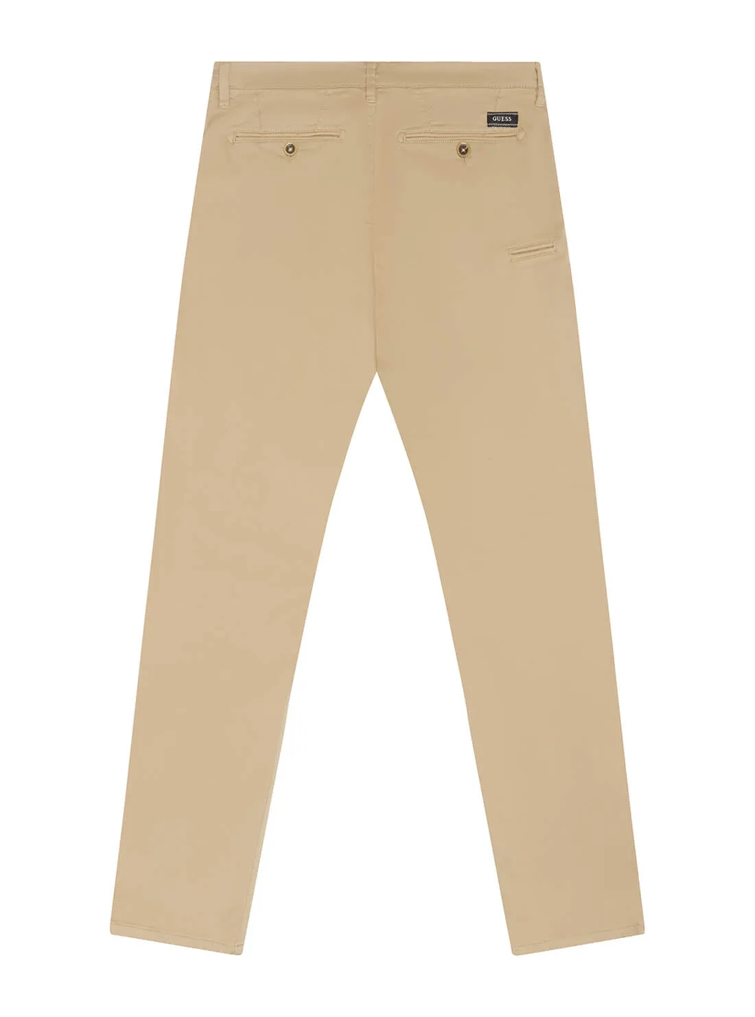 Honey Khaki Sateen Chino Pants (7-16)