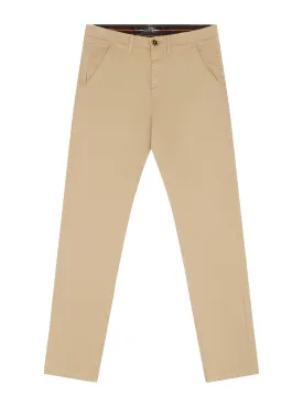 Honey Khaki Sateen Chino Pants (7-16)