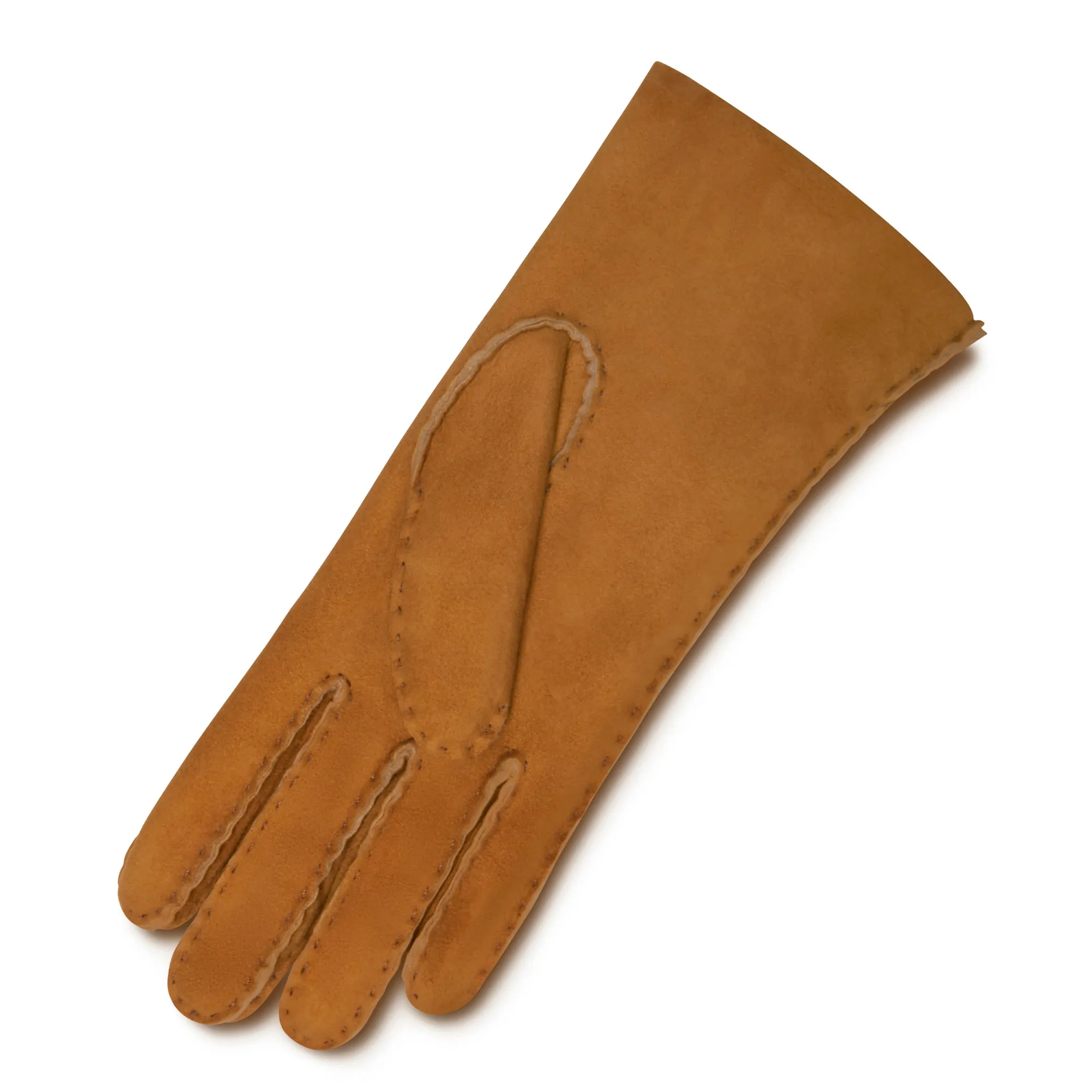 Honoré Zenia cognac lambskin gloves