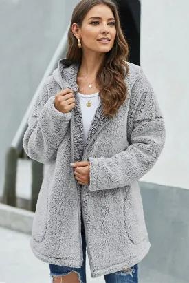 Hooded Teddy Coat