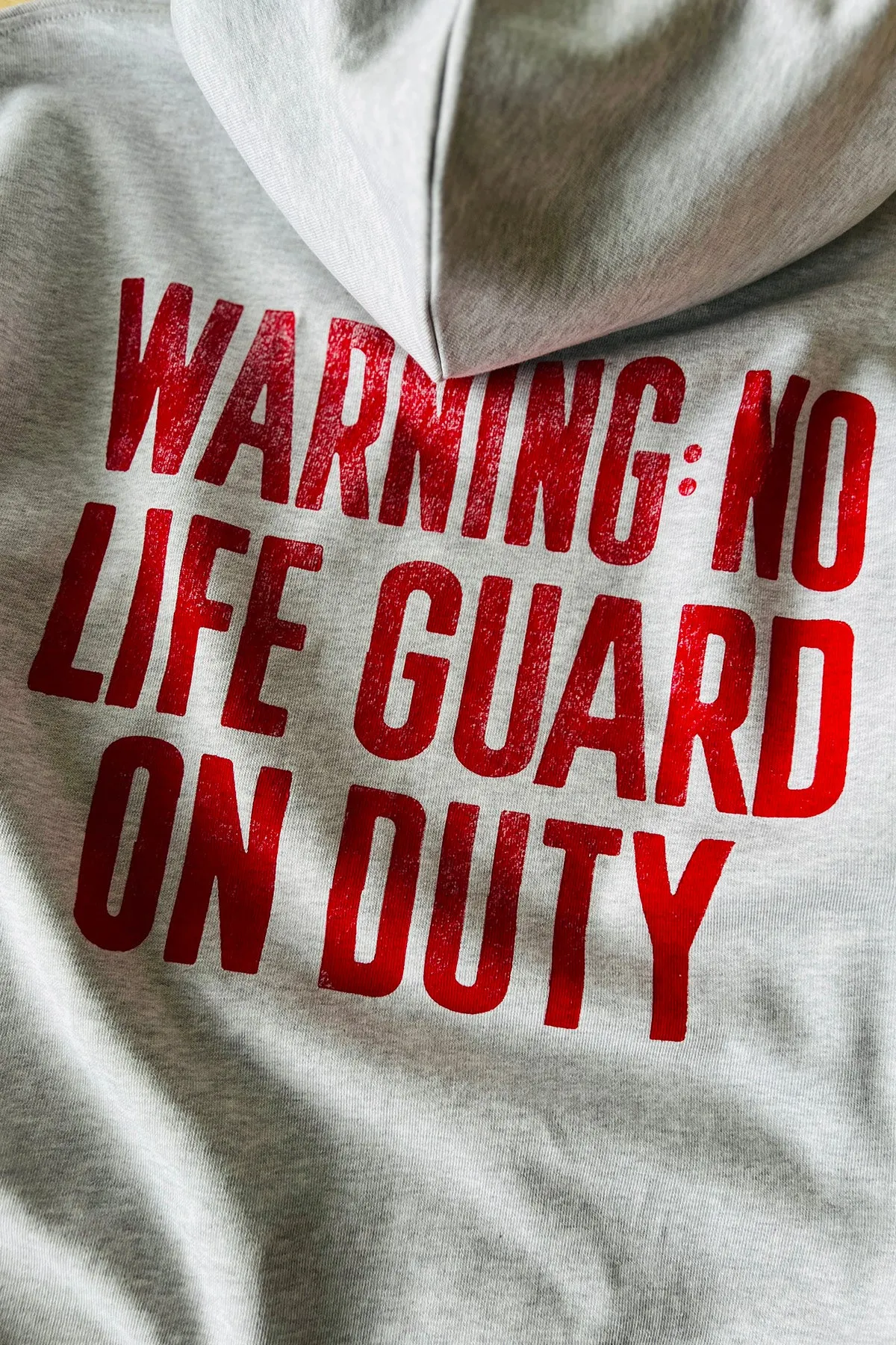 Hoodie "Warning"