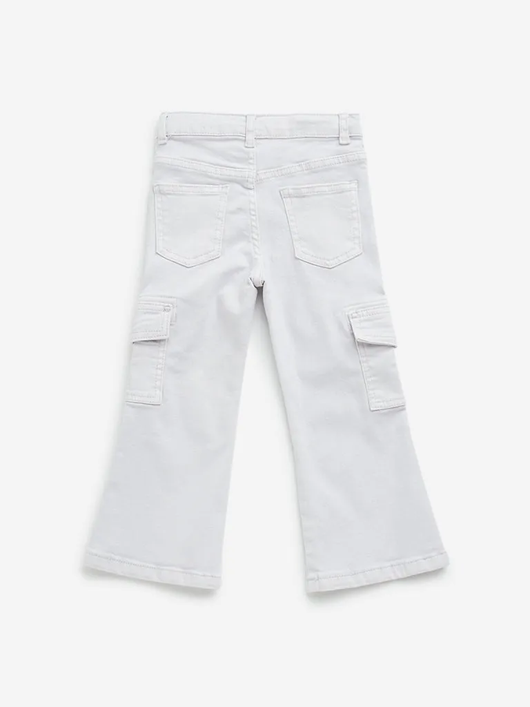 HOP Kids Lilac Straight - Fit High - Rise Jeans