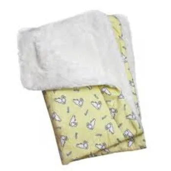 Hopping Bunny Flannel/Ultra-Plush Blanket