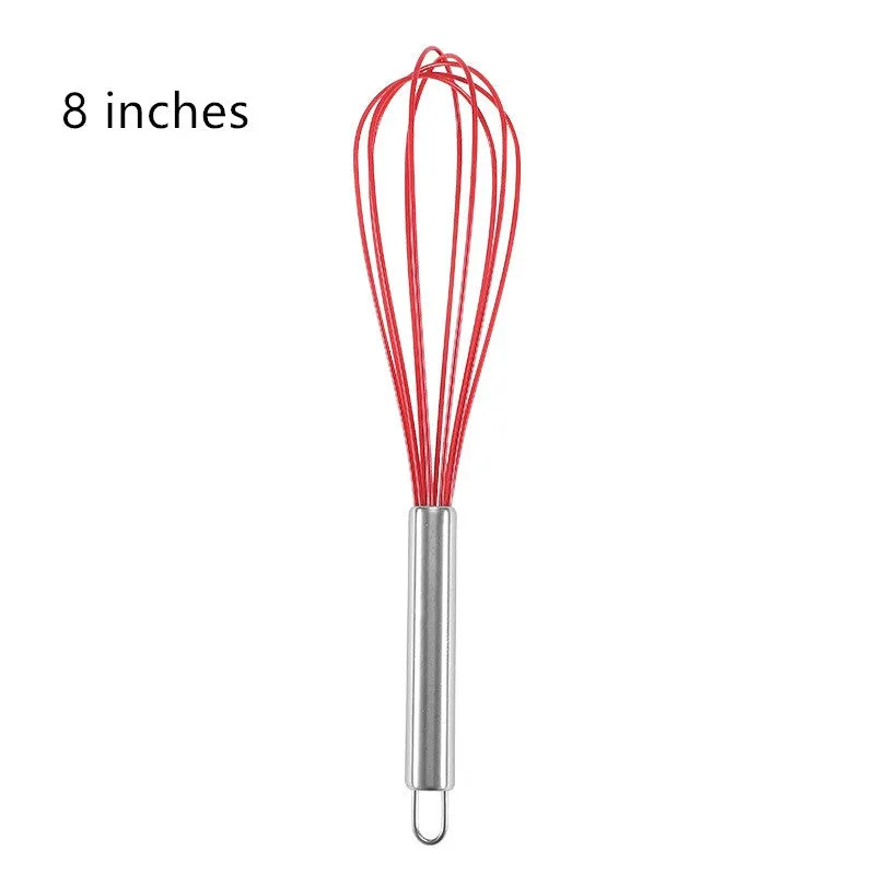 Household Mini Baking Whisk Silicone Cream Whisk