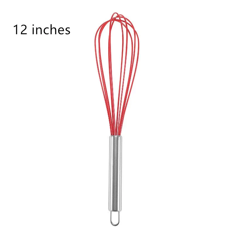 Household Mini Baking Whisk Silicone Cream Whisk