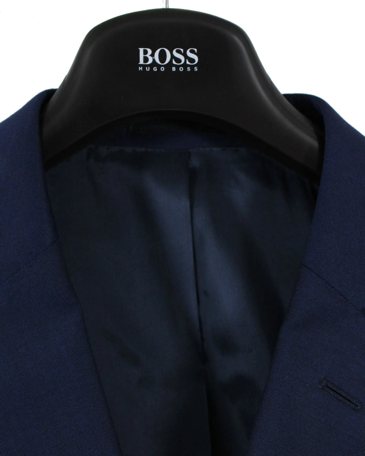 Hugo Boss Sport Coat Dark Blue - Virgin Wool Blazer EU 48 / US 38 L Slim Fit - REDUCED SALE