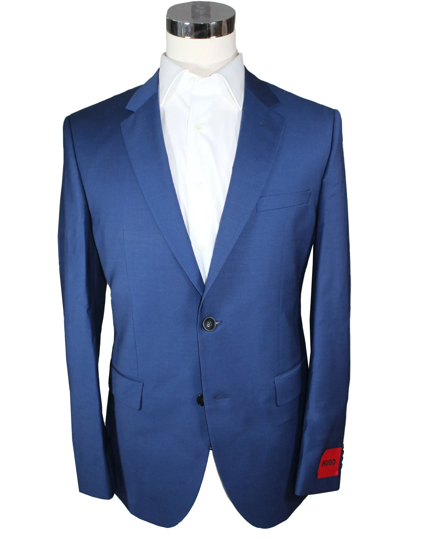 Hugo Boss Sport Coat Royal Blue HUGO Regular Fit- Wool Blazer EU 52 / US 42 SALE