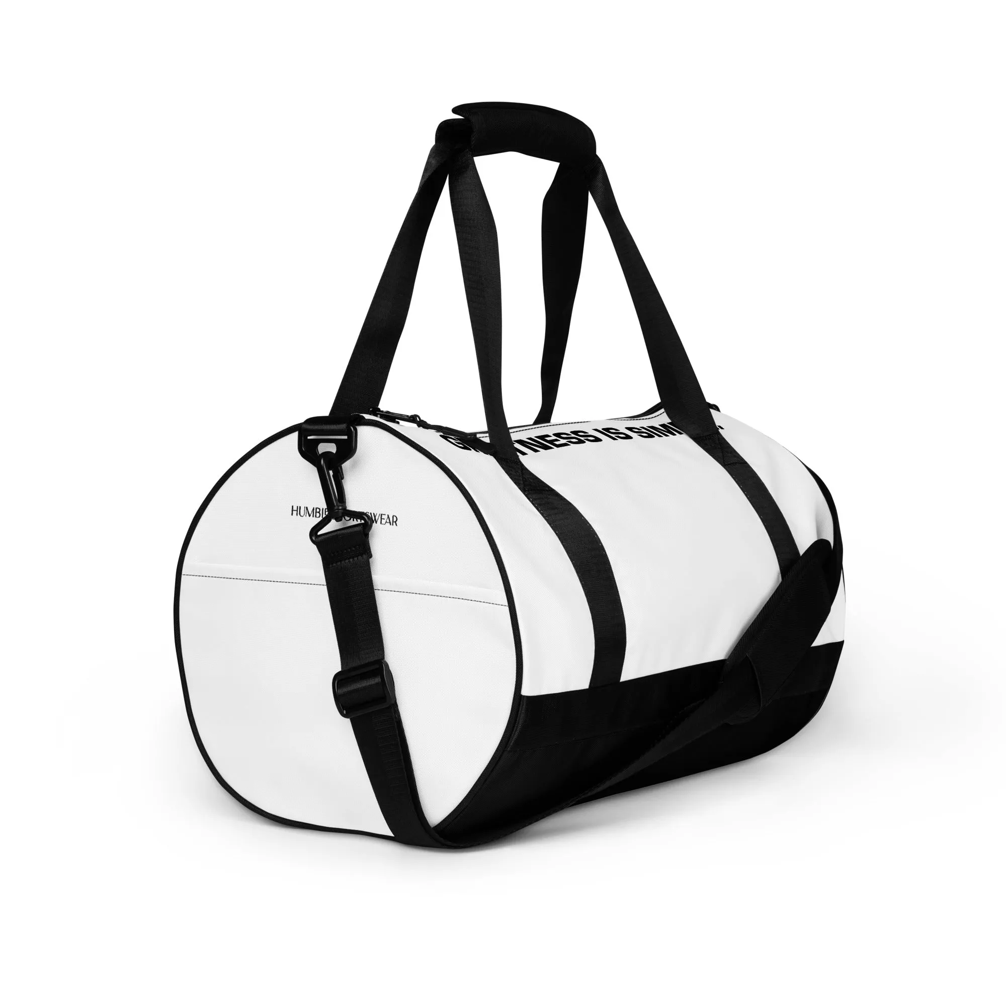 Humble Sportswear™ GIS White Duffle Bag