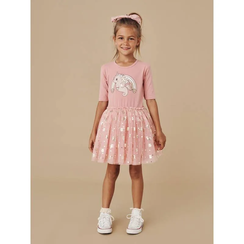 Huxbaby Rainbow Seacorn Ballet Dress