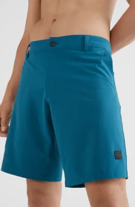 Hybrid Chino Shorts | Blue Coral