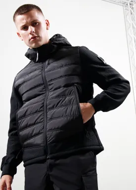 Hybrid softshell jacket - black