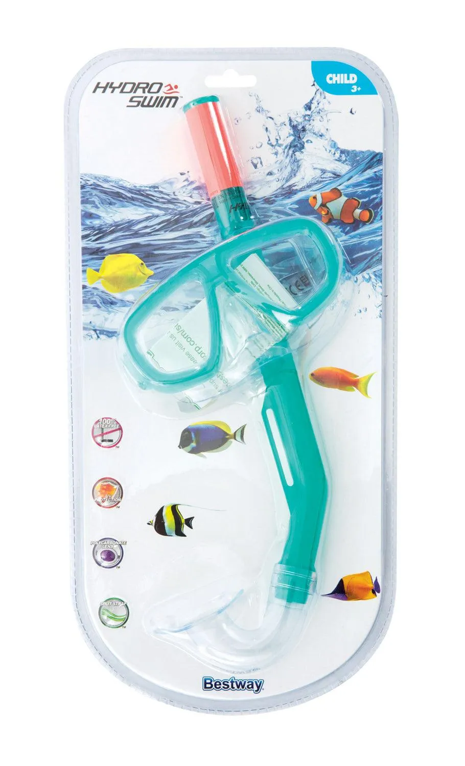 Hydro-Swimâ„¢ Snorkel Set Ages 3  Fun Assorted