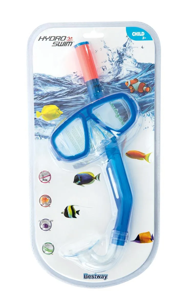 Hydro-Swimâ„¢ Snorkel Set Ages 3  Fun Assorted