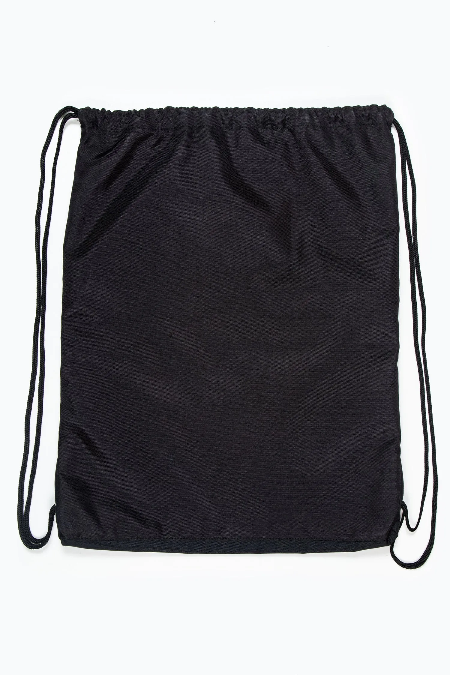 Hype Unisex Black Script Drawstring Bag