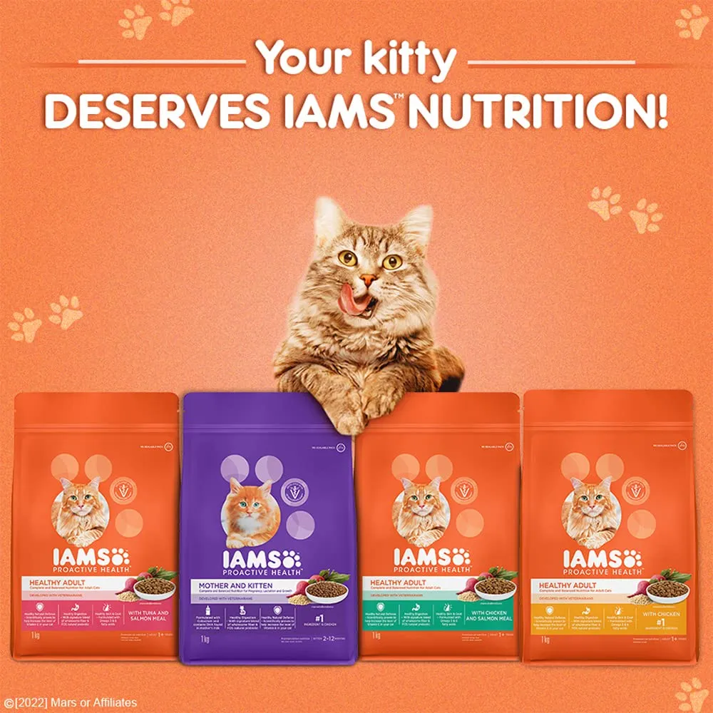 IAMS Proactive Health Chicken Premium Mother and Kitten Cat Dry Food