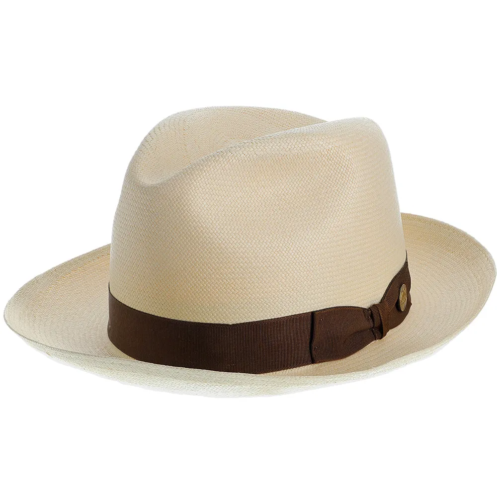 Ibarra - Stetson Panama Straw Fedora Hat