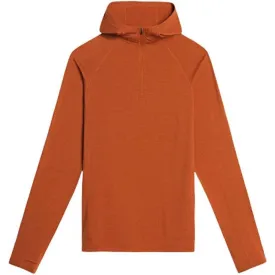 Ibex Women's Merino Indie Hoodie, Ginger Bisquite, Small