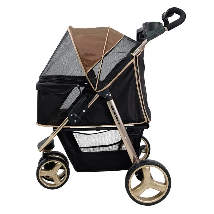 Ibiyaya Monarch Premium Pet Jogger Stroller Luxury Gold