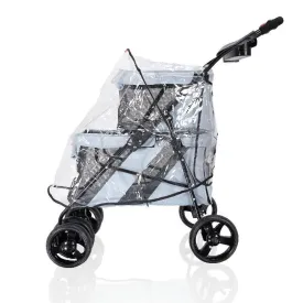 Ibiyaya Universal Rain Cover for Medium Pet Strollers