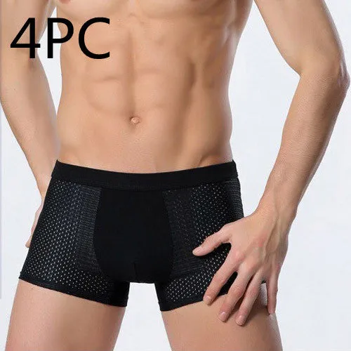 Ice Silk Men's Underwear / Mesh Boxer