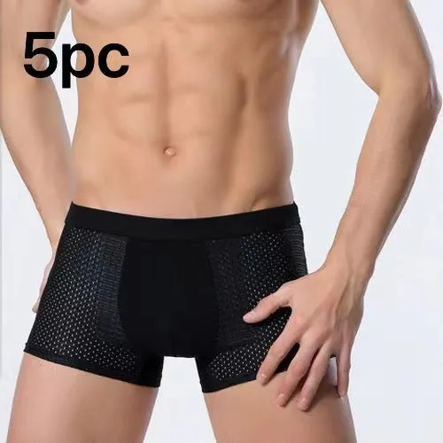 Ice Silk Men's Underwear / Mesh Boxer