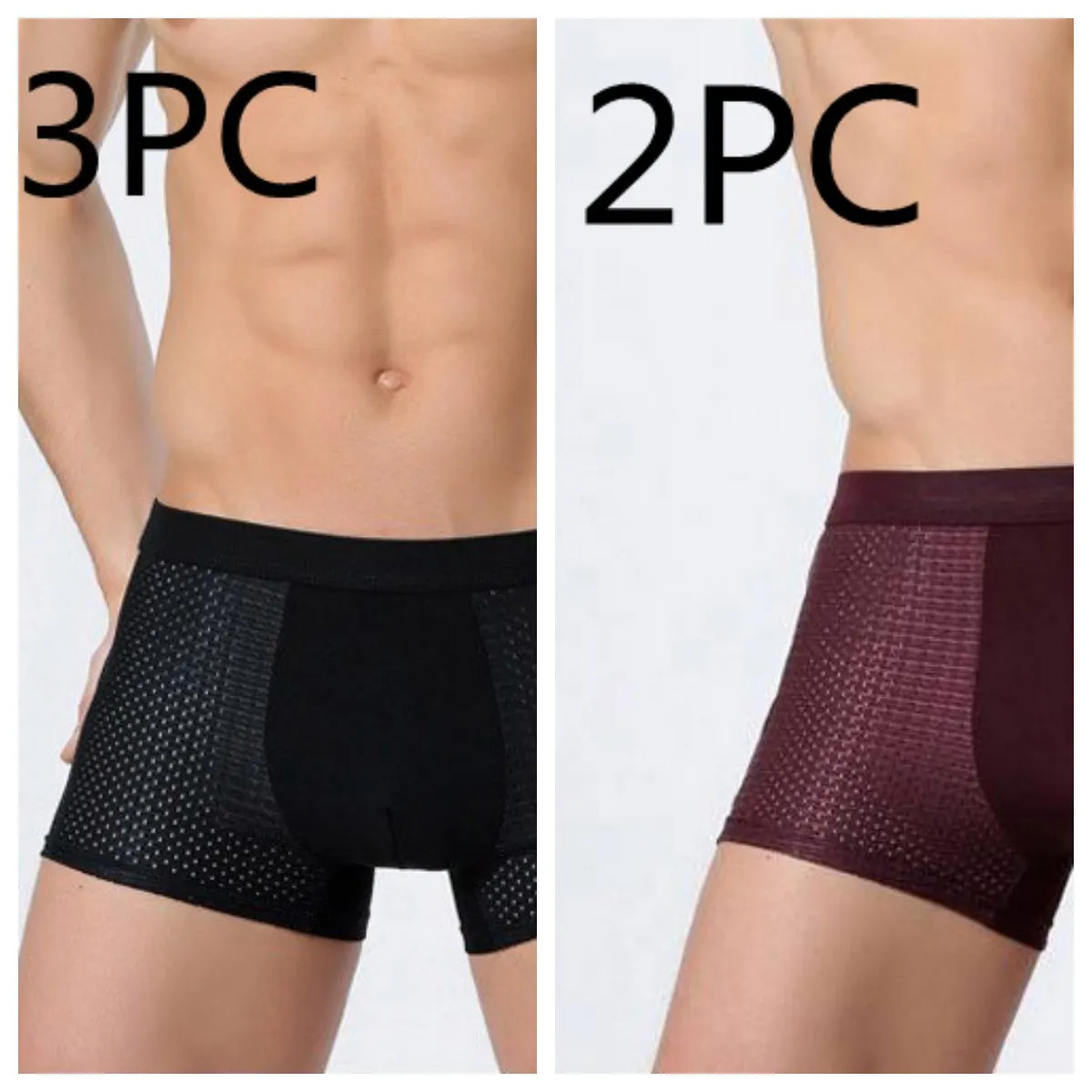 Ice Silk Men's Underwear / Mesh Boxer