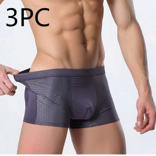 Ice Silk Men's Underwear / Mesh Boxer