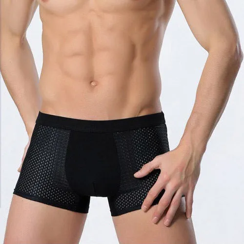 Ice Silk Men's Underwear / Mesh Boxer