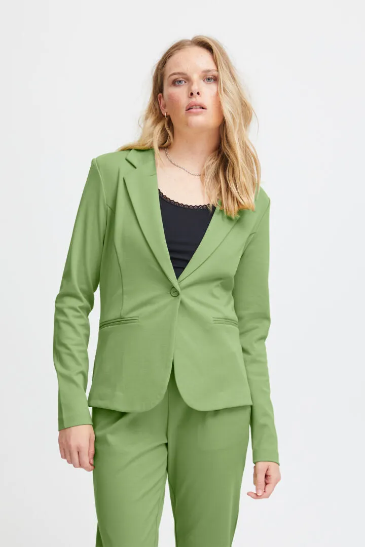 Ichi Kate Blazer-Green Tea-20101801