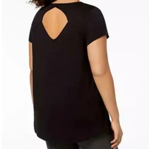 Ideology Women's Cutout-Back T-Shirt