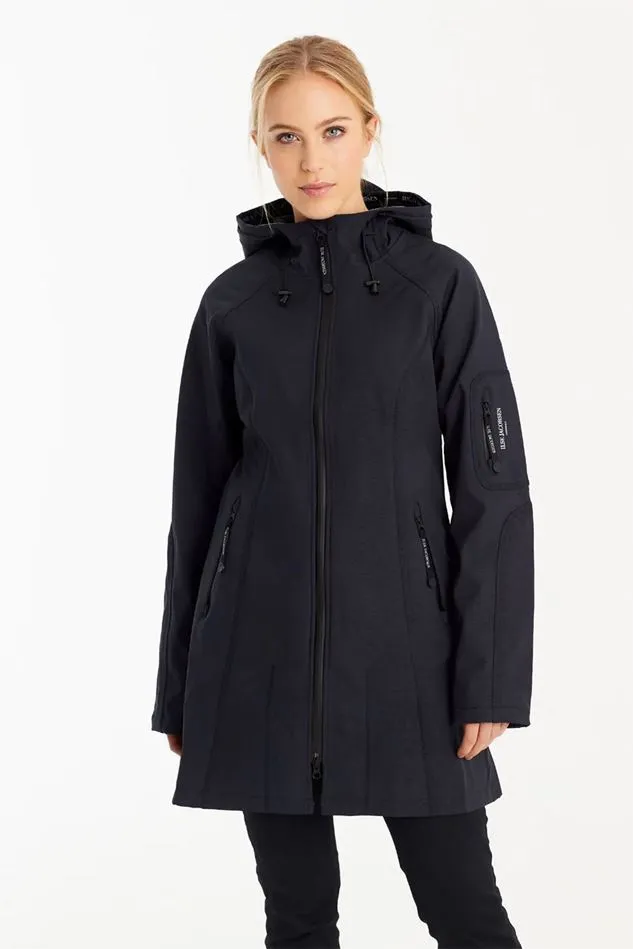 Ilse Jacobsen Rain 37 Navy Waterproof Coat