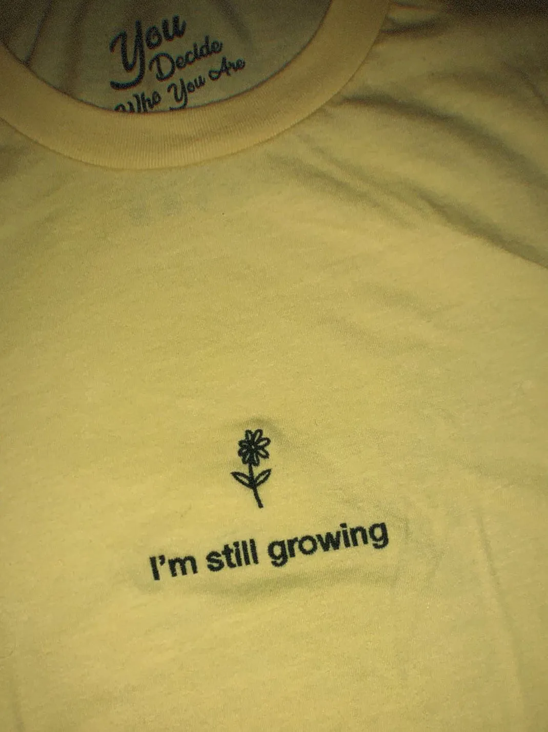 I'm still growing T-Shirt (embroidered)