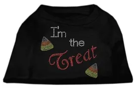 I'm the Treat Rhinestone Dog Shirt Black XXL (18)