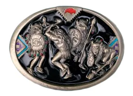 Indian Dance Belt Buckle