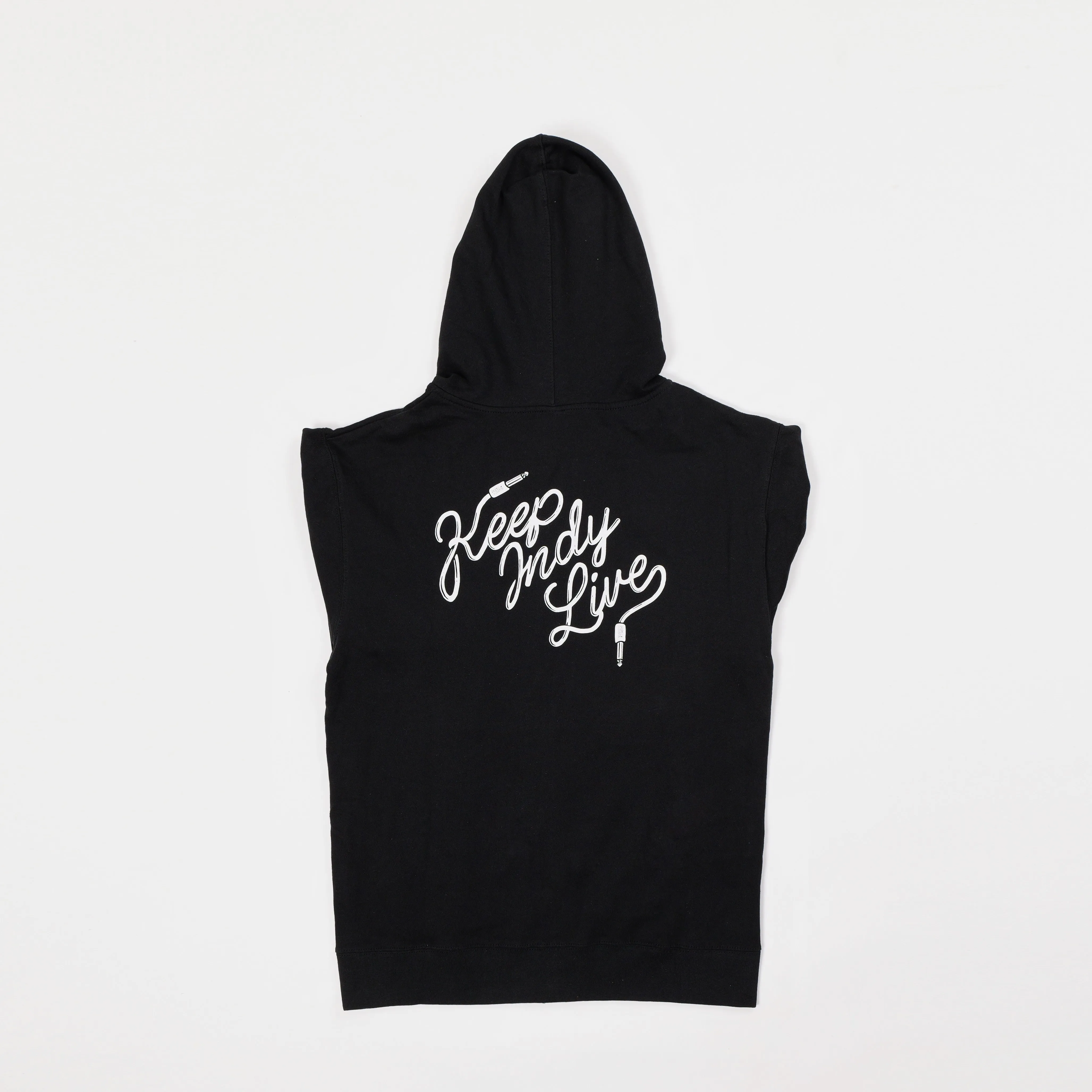 Indiana Venue Allienace Keep Indy Live Zip Up Hoodie - Black