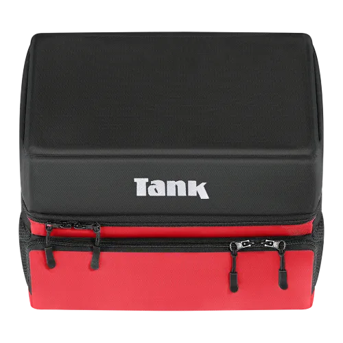 Insulated Thermal Bag 12 L Red & Black